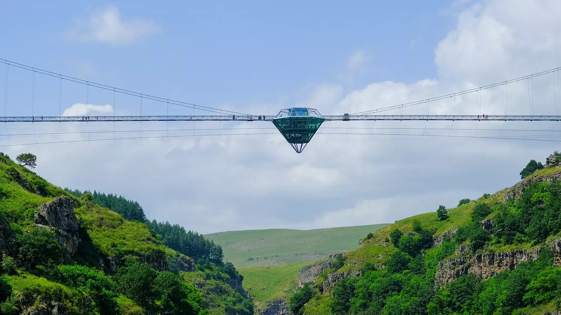 Diamond Bridge over Dashbashi Canyon