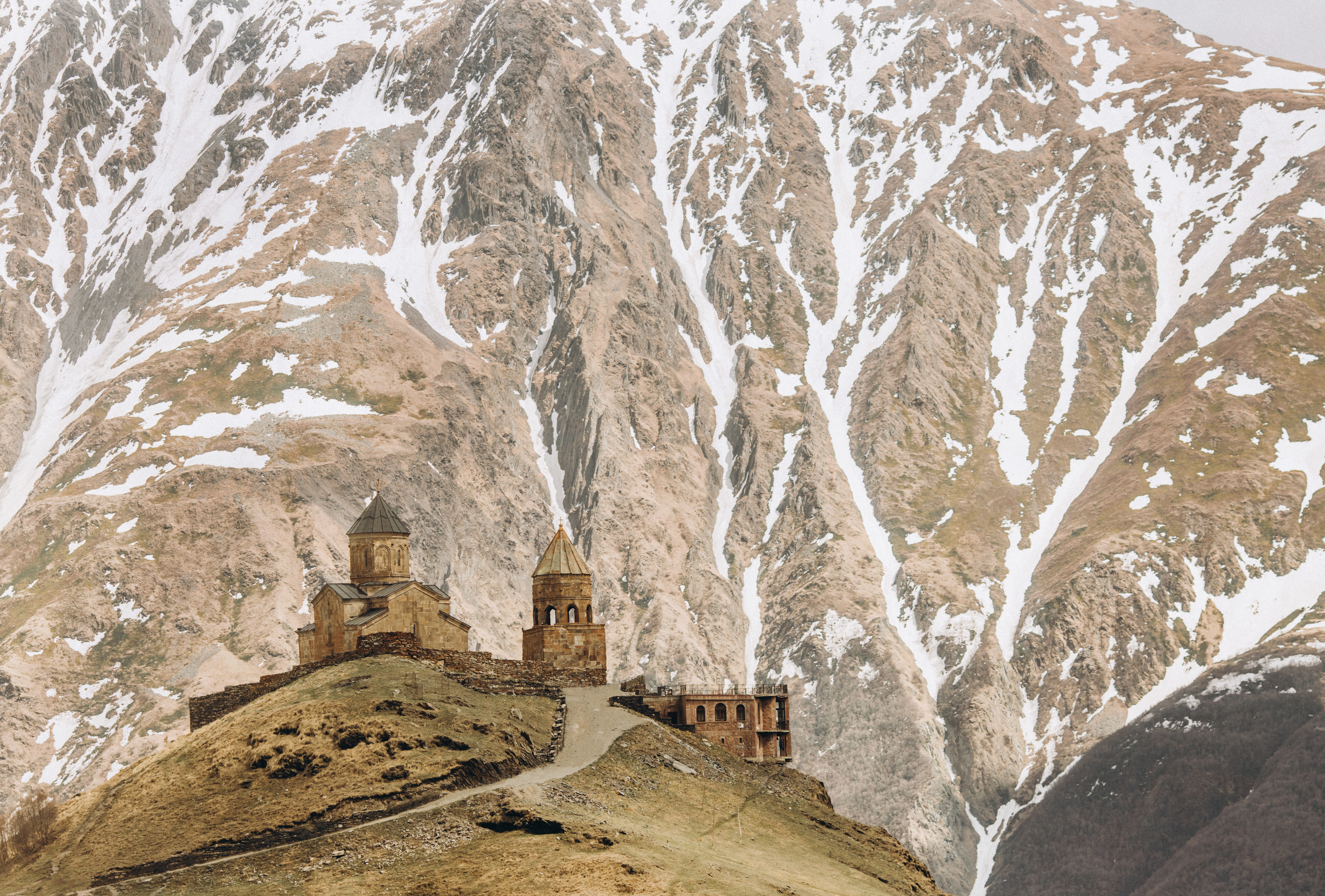 Gergeti Trinity Church in Kazbegi