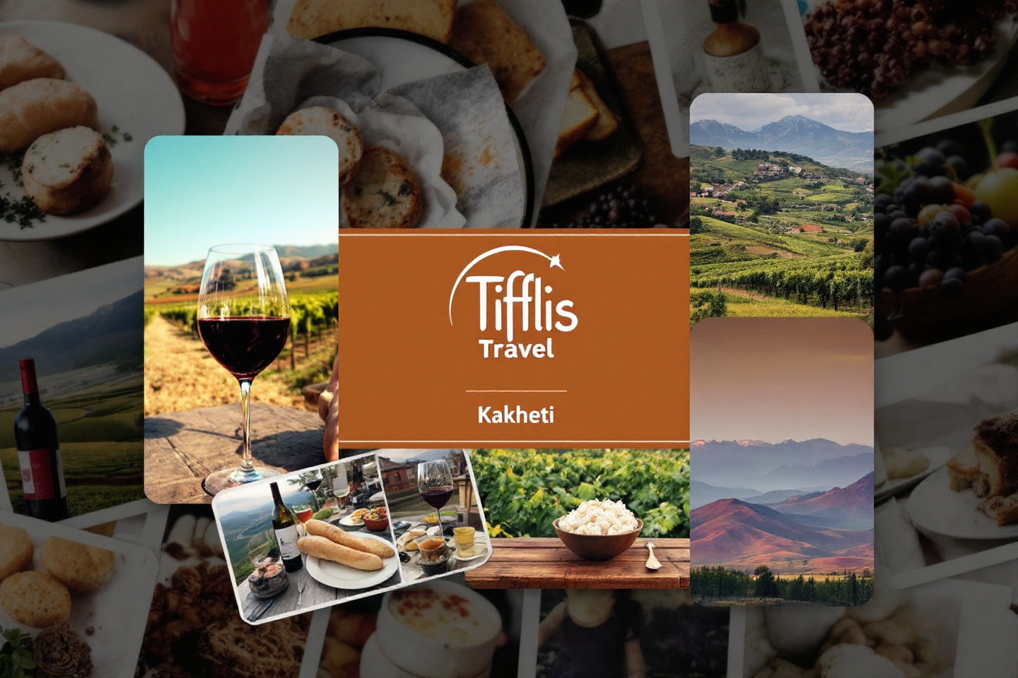 Kakheti vineyards and countryside
