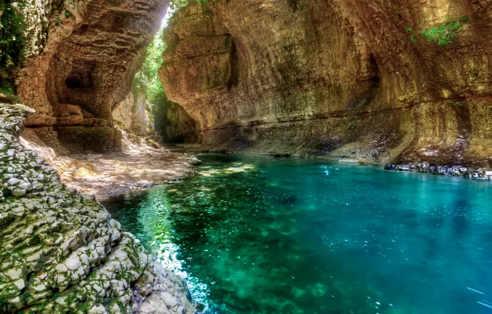 Martvili Canyon landscape