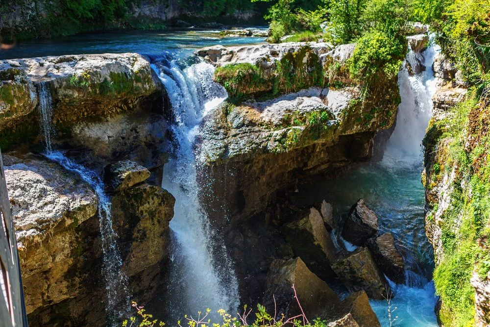 Martvili Canyon river